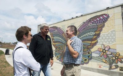 New Interactive Mural Celebrates the Pattern of Joplin’s Recovery