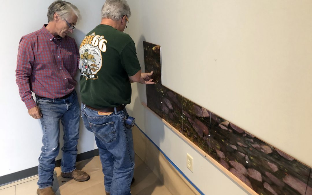 Public Art Mural Unveiling For Neosho Newton County Library